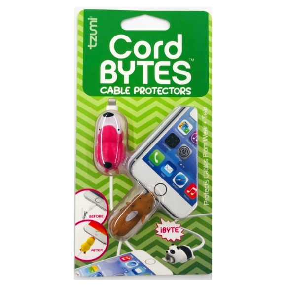 NEW Cord Bytes Cable Protectors & 4 Pc Cable Ties - Picture 2 of 15